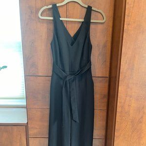 ARITZIA Wilfred Écoulement V Jumpsuit BLACK SIZE 8 WORN ONCE